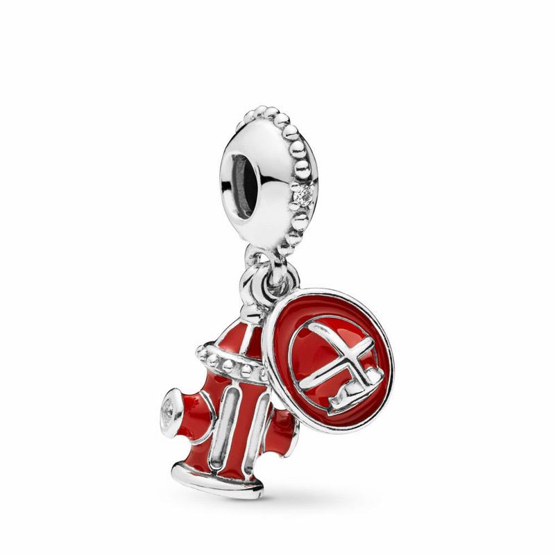 Pandora Firefighter Essentials Dangle Charm Outlet NZ, Sterling Silver (215063-EXW)